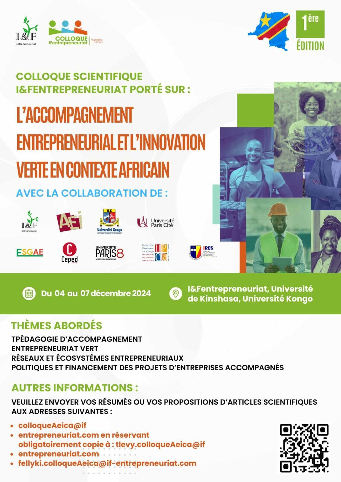 I&F entrepreneuriat : L'accompagnement entrepreneurial et l'innovation verte en contexte africain 